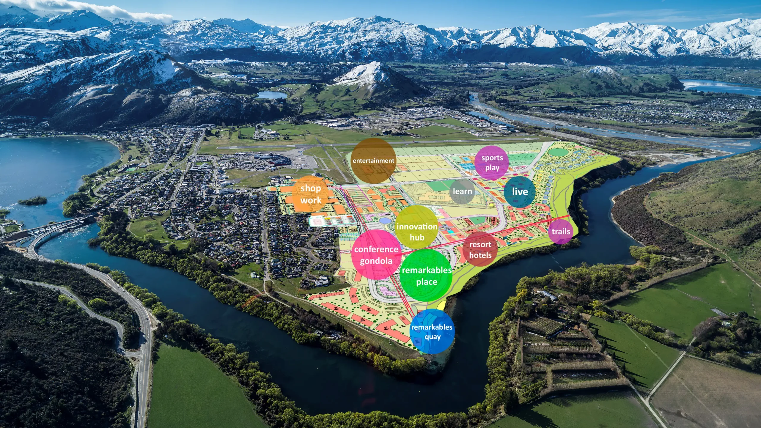 Remarkables Park, Property developers, land for sale, Queenstown, New Zealand